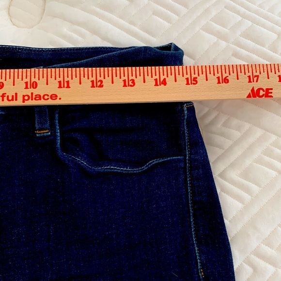 J Brand Women’s Jeans (Night Shadow) Dark Indigo Wash. Cuffed. Size 29 - Picture 8 of 12